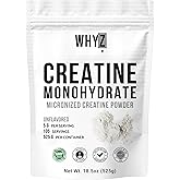 Creatine Monohydrate Powder, 525g, Micronized & Unflavored, Creatine Supplement for Men & Women, Muscle Support, Strength & Recovery, 105 Servings