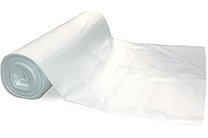 TRM Manufacturing 610C Plastic Sheeting, 6 Mil, 10' x 100', Clear/Translucent