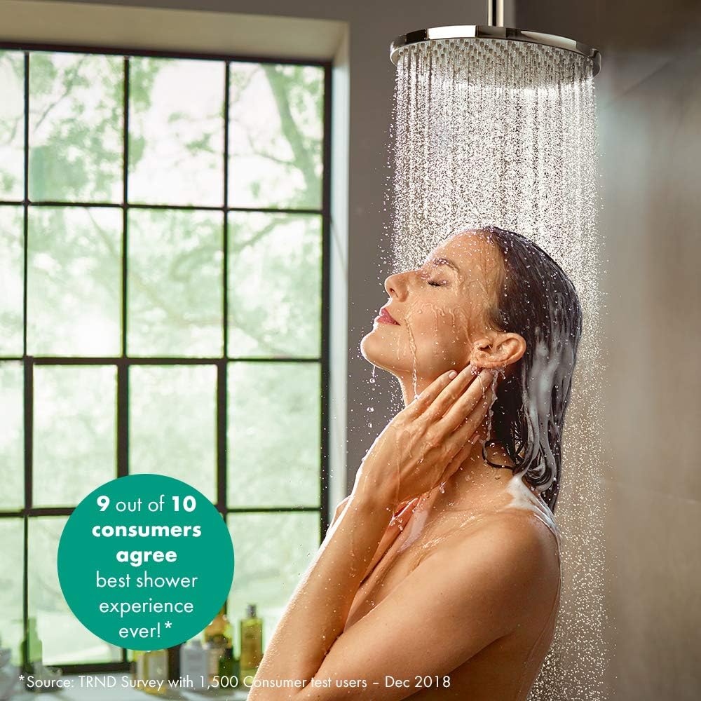 hansgrohe Raindance S, head shower with ceiling connector, shower head round (⌀ 240 mm) - Image 3