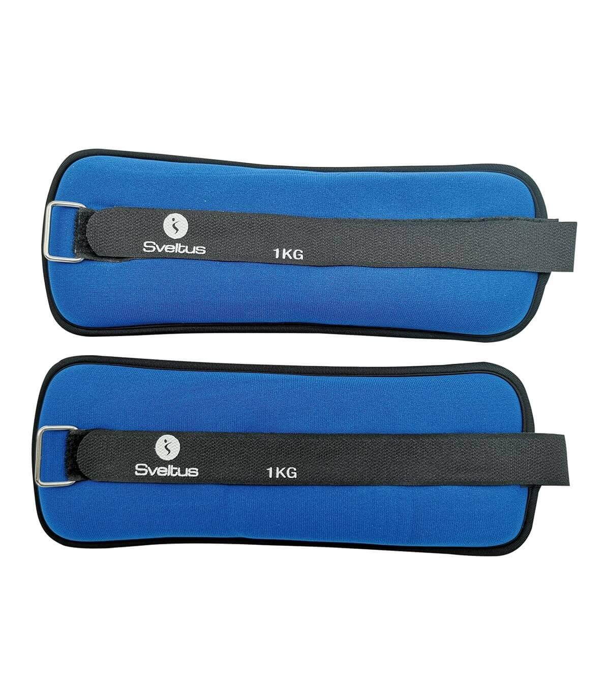 Sveltus Weighted 1kg neoprene bands (pair)