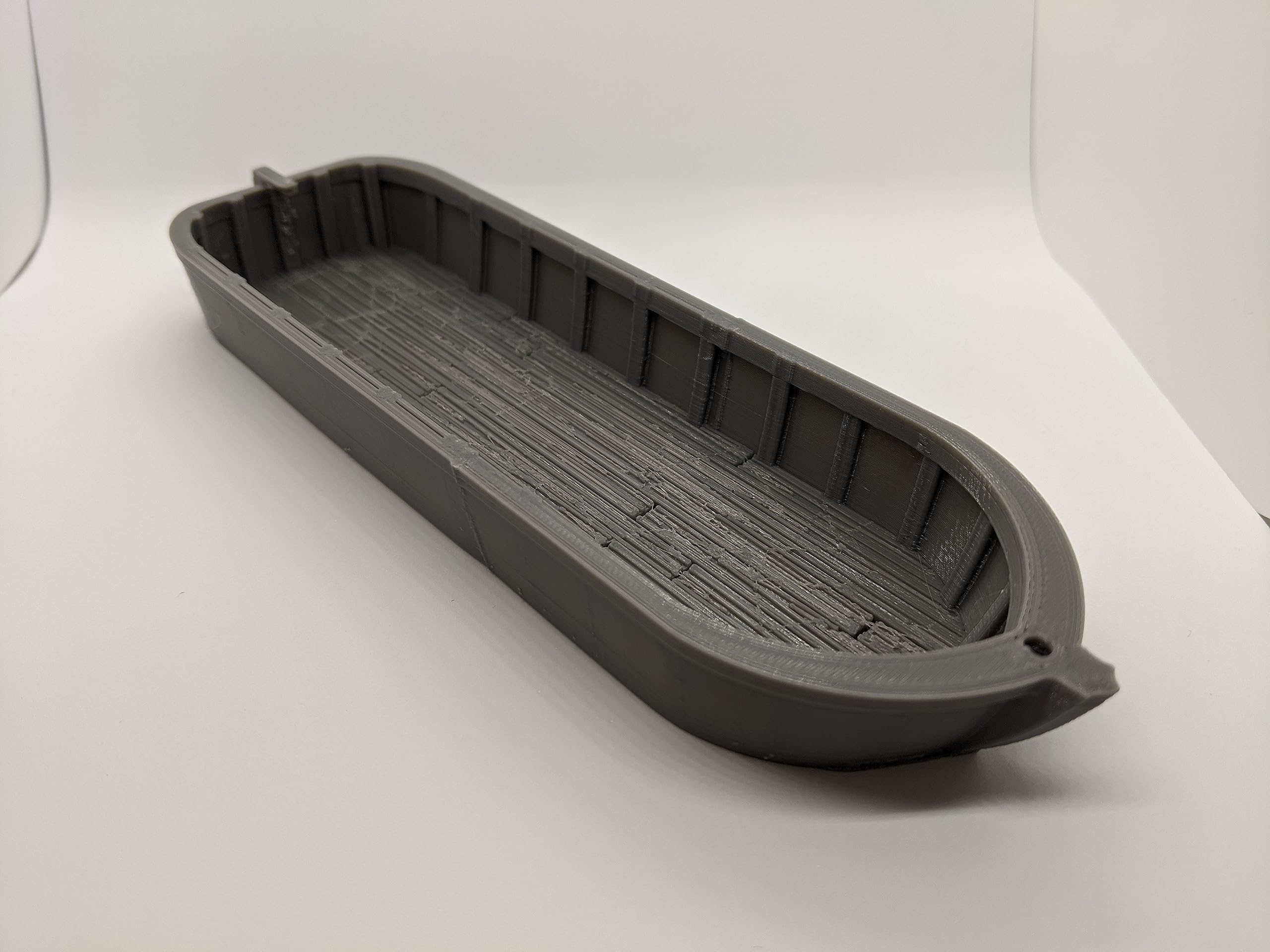 Longboat Ship Boat | 28mm 1/56 Scale Miniature | RPG Tabletop Figure Landscape Modelling Wargaming Fantasy Diorama Wargames Model Scenery Terrain Scatter Roleplaying 3d Printed Paintable