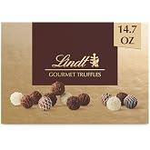 Lindt Gourmet Truffles Assorted Chocolate Candy Gift Box, 14.7 oz.
