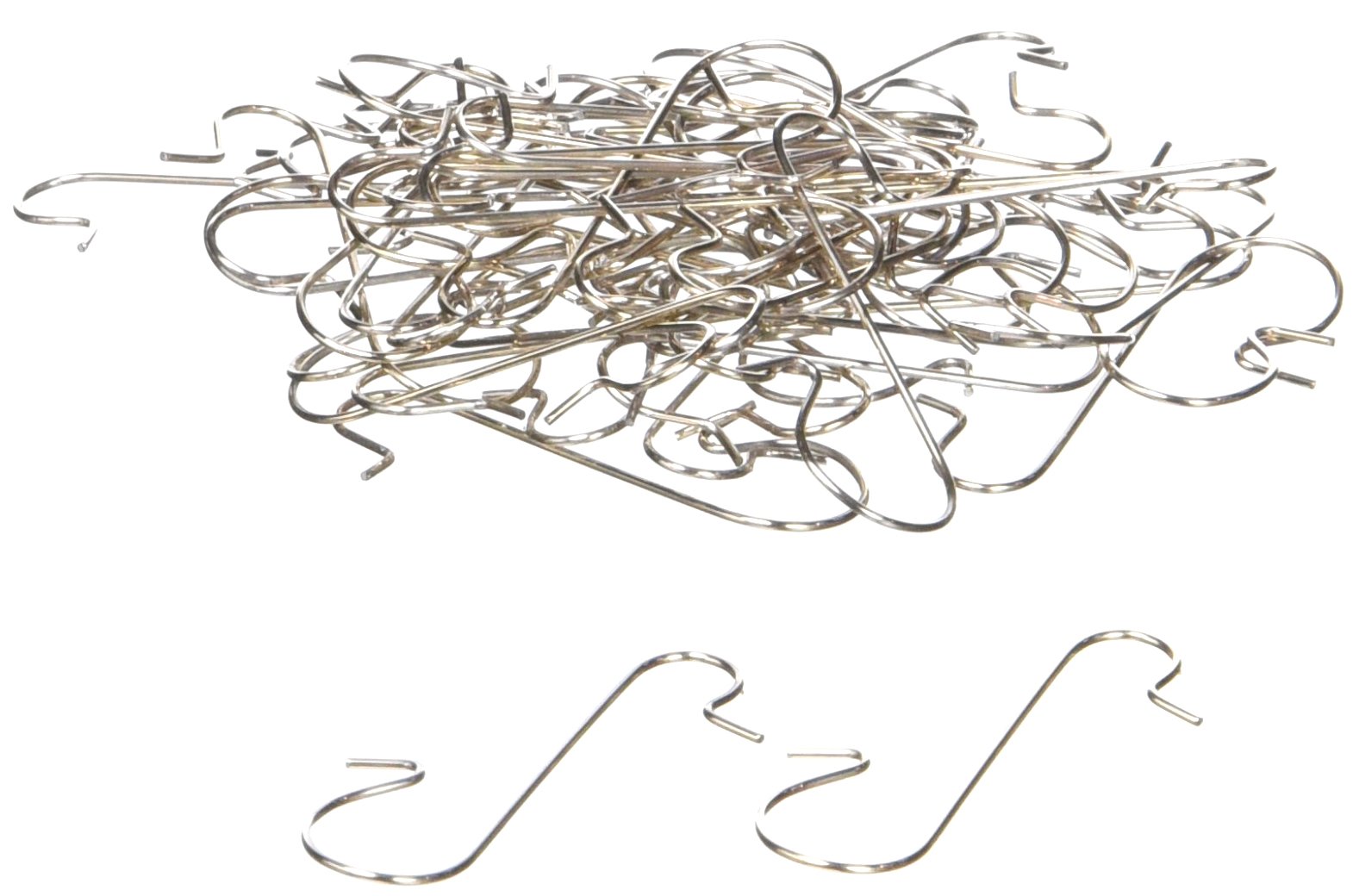 Sigro 50 Pieces 60358 Bag Hanger, Metal, Gold, One Size