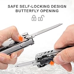 PERWIN Multitool Stainless Steel Multi-Tool Pliers