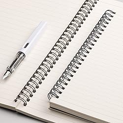 EMSHOI Lined Journal Spiral Notebook 7.48" x
