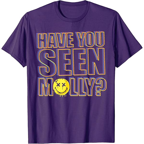 Amazon.com: Molly Tshirt MDMA T-Shirt Ecstasy Shirt XTC Rave