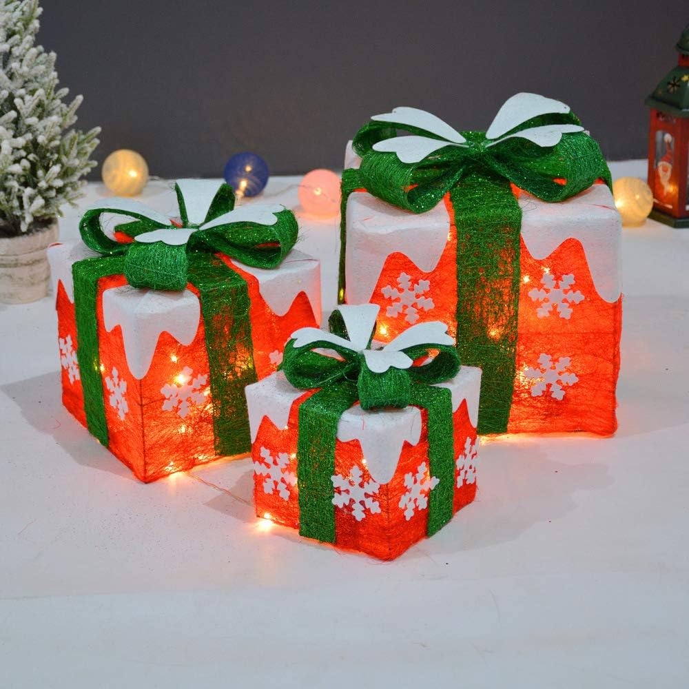 Amazon Co Jp 屋外照明付きledイルミネーションクリスマスギフト クリスマスホーム バッテリー電源付きホームデコレーション 文房具 オフィス用品