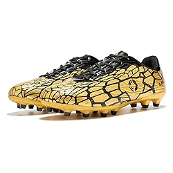 LEOCI Men's Soccer Cleats Women's Football Shoes