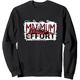 Marvel Deadpool &amp; Wolverine Maximum Effort Split Logo Sweatshirt