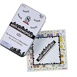 Anti-Monopoly Game Tin Travel by University Games
