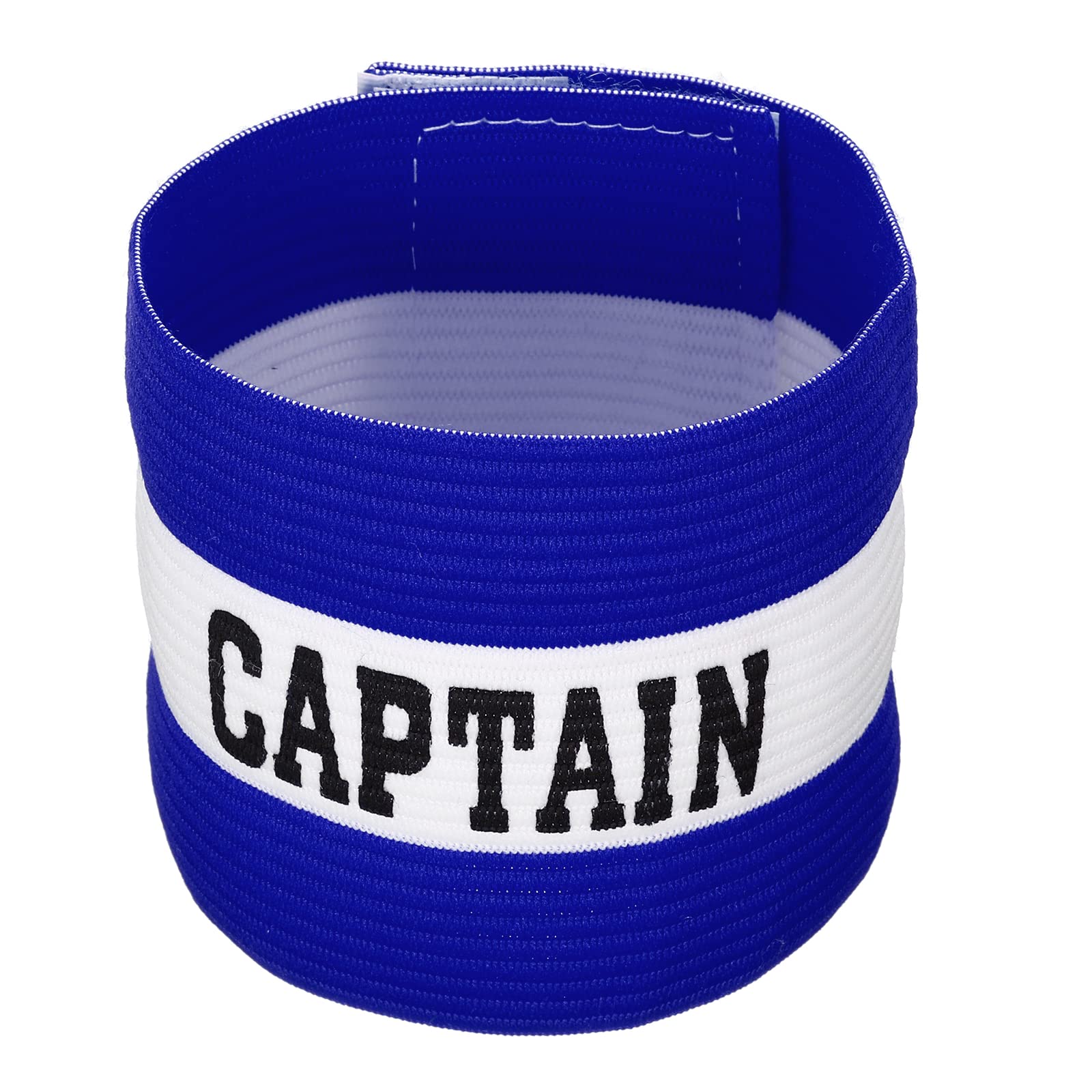 PATIKIL Captain's Armband, Elastic Arm Band for Soccer Team Training, Blue