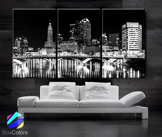 Amazon Com Large 30 X 60 3 Panels 30 X20 Ea Art Canvas Print
