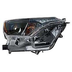 TRQ Headlight Assembly Set Headlights Driver