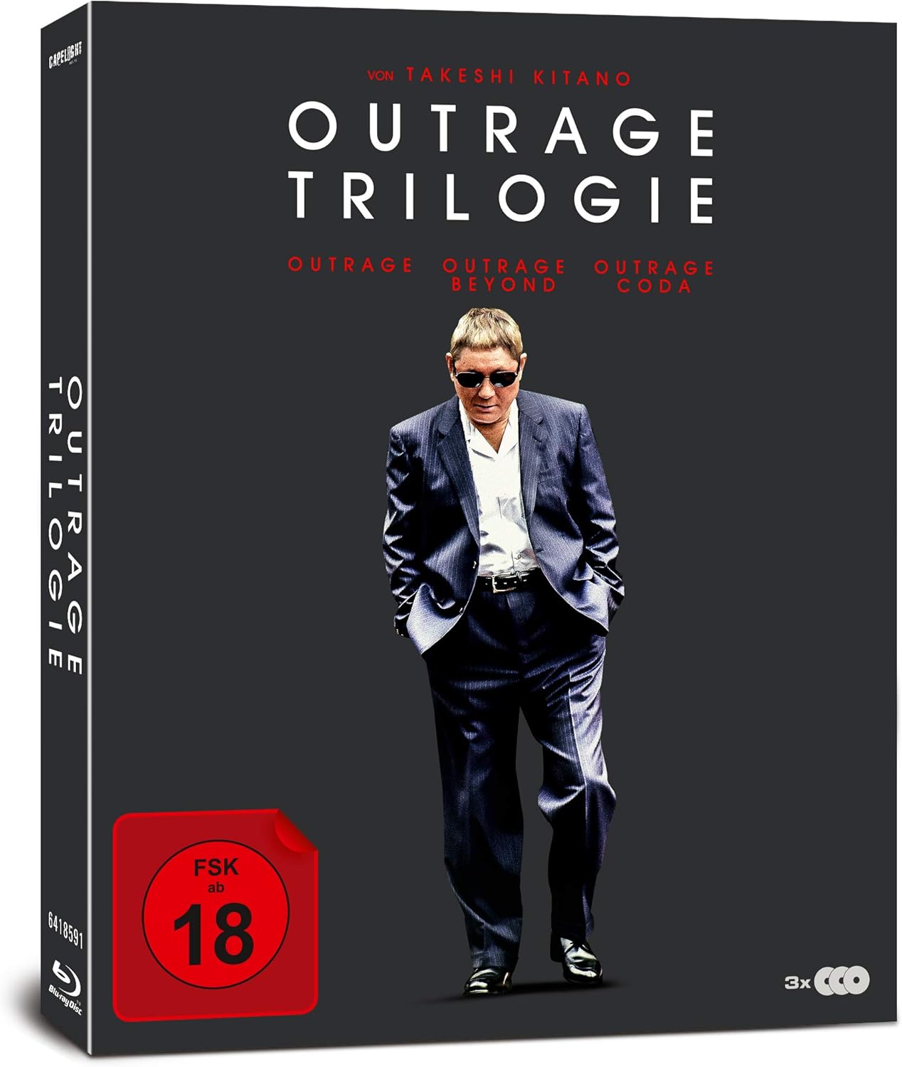 Amazon Co Jp Kitano Takeshi Outrage 1 3 3 Disc Digipak Blu Ray 1 Blu Ray Dvd ブルーレイ