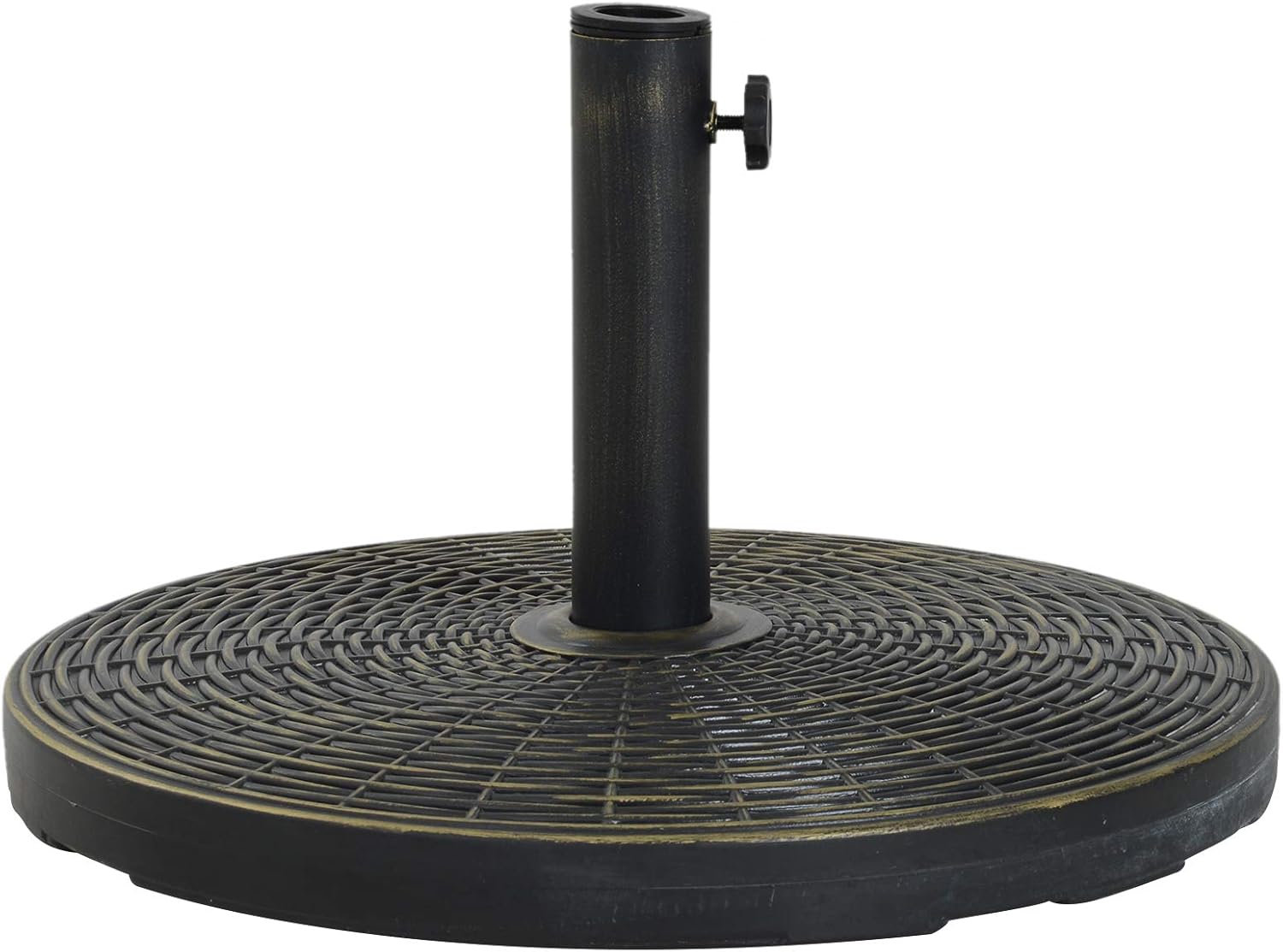 Outsunny Base de Sombrilla Ajustable Φ53x30cm Universal Pie de Parasol