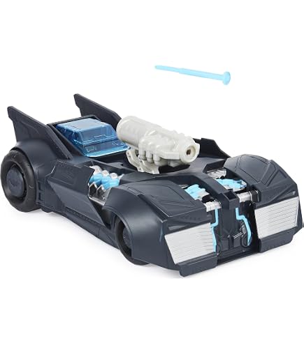 Mattel Justice League Mega Cannon Batmobile Vehicle NIB New In Box AA