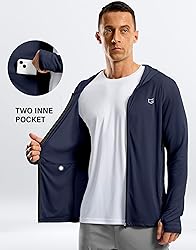 G Gradual Men's UPF 50+ Sun Protection Hoodie