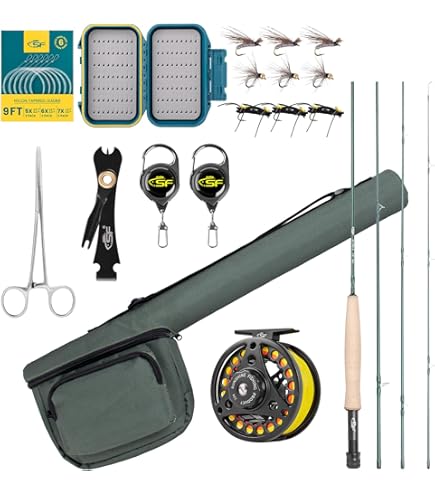 Maxcatch canne pêche à la mouche pack/ extreme combo 3 / 4 / 5 / 6 / 7