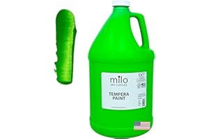 milo Fluorescent Tempera Paint | 1 Gallon | Green
