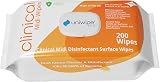 Uniwipe Clinical Midi-Wipes Antibacterial Sanitising 200 Count view 1
