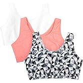 Fruit of The Loom Women's Multi-Pack Tank Top Style Sports Bra