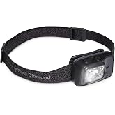 BLACK DIAMOND Spot 400-R Headlamp, Rechargeable, Dimmable, Bright, Graphite | 400 lumens, Red Night Vision, Brightness Memory, PowerTap, Battery Meter Tracks Runtime, Integrated Rechargeable Battery