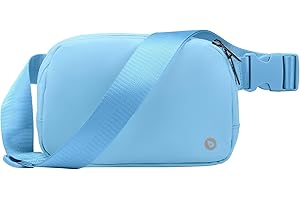 BALEAF Belt Bag for Women Fanny Pack Crossbody Adjustable Strap Everywhere Waist Packs Workout Running 2L Blue