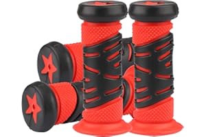 GLADEER Gladder 2-Pair Kids' Bike Handlebar Grips Bicycle Rubber Handle Grips Universal for Boys' Girls' Balance Bike 12-20 Inch Bicycle