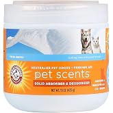 Arm &amp; Hammer Pet Scents Solid Gel Odor Eliminator, Fresh Breeze, 15 Oz | Long-lasting baking soda gel neutralizes odors in pet rooms, litter areas, and indoor spaces without spraying