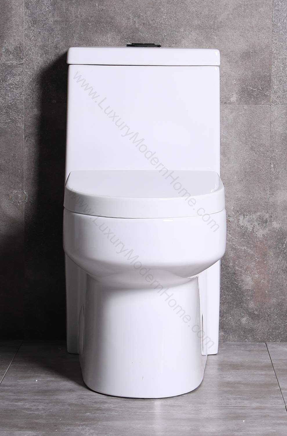 GALBA Small Toilet 24.5" Long X 13.5" Wide X 28.5" High Inch 1Piece 24