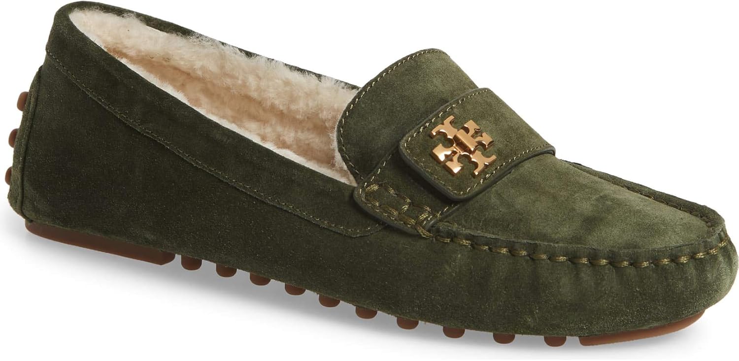 shearling driving moccasins
