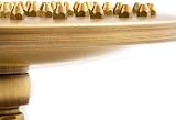 Aopoy 8 Inch Antique Brass Rainfall Shower Head with Filter Vintage Swivel G1/2 view 5