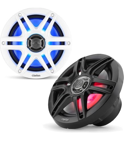 Amazon.com: Clarion CMS-651-CWB 6.5-inch Coaxial Marine Speakers