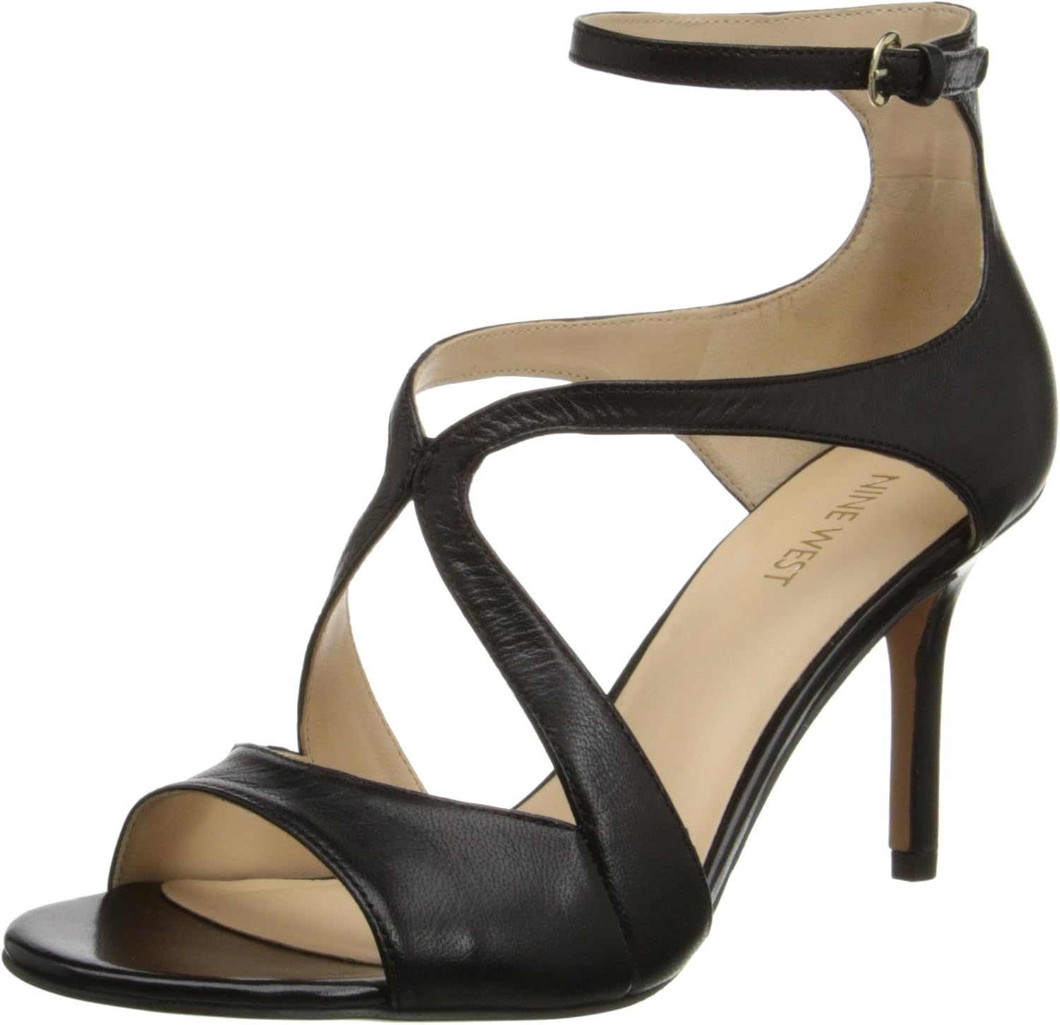 nine west chunky heel sandal