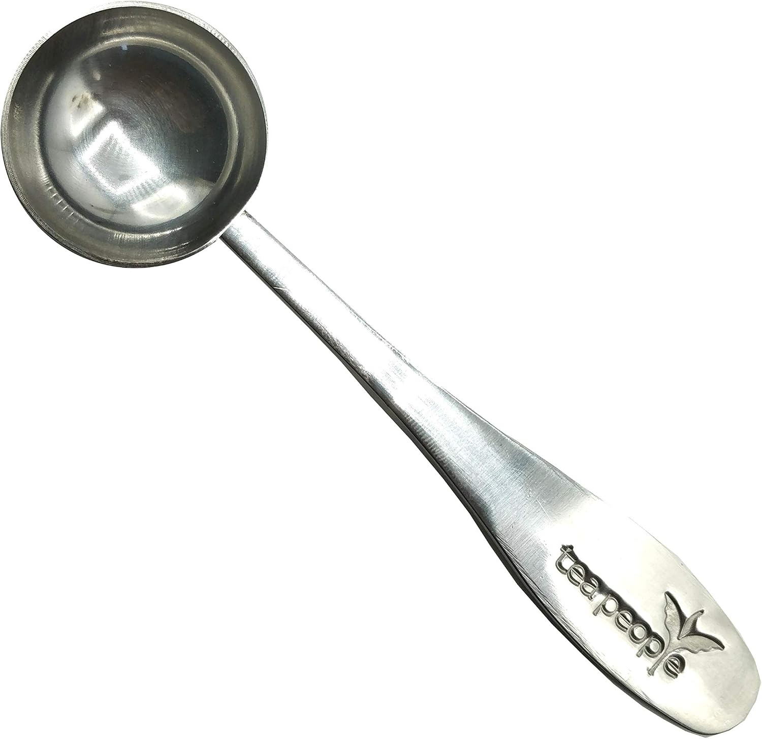 Tea People Measuring Spoon for Loose Leaf Tea 1 Perfect Cup Size S/Steel, Silver