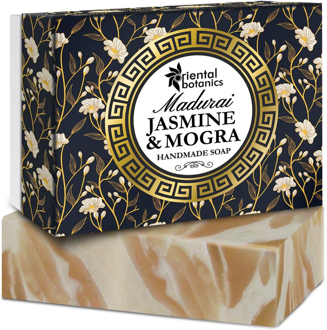 Madurai Jasmine & Mogra Handmade Luxury Soap 125g