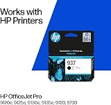 HP 937 Black Original Ink Cartridge for OfficeJet Pro printers view 2