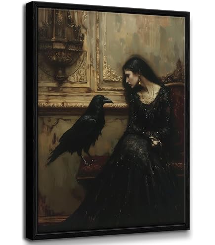 Amazon.com: Krahe by Rudi Hurzlmeier 24x33 Crow Raven Black Bird