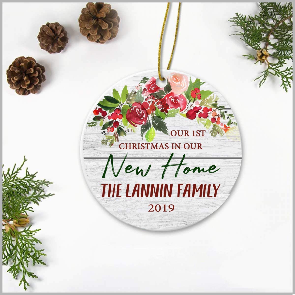 Amazon Com Our 1st Christmas In Our New Home The Lannin Family