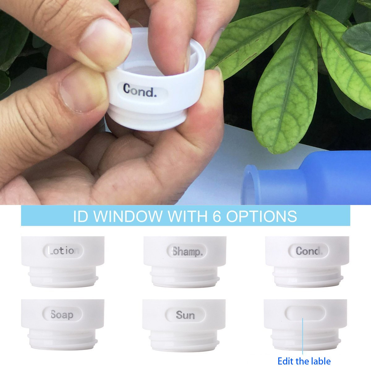 Silicone Travel Bottles 4 Pack Leakproof Refillable Travel Size Bottles TSA Approved BPA Free Squeeze Travel Tubes Set with Bag Empty Travel Containers for Toiletries (3oz and 2oz)