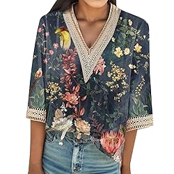 Cheifay Tank Tops Women Cotton Pack 3/4 Sleeve