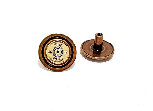 Amazon Com 2 Piece Brass Drawer Pull Knob 20 Gauge Shotgun
