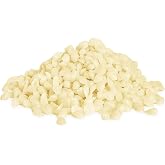 Howemon White Beeswax Pellets 10 lb 100% Pure and Natural Triple Filtered for Skin, Face, Body and Hair Care DIY Creams, Lotions, Lip Balm and Soap Making Supplies