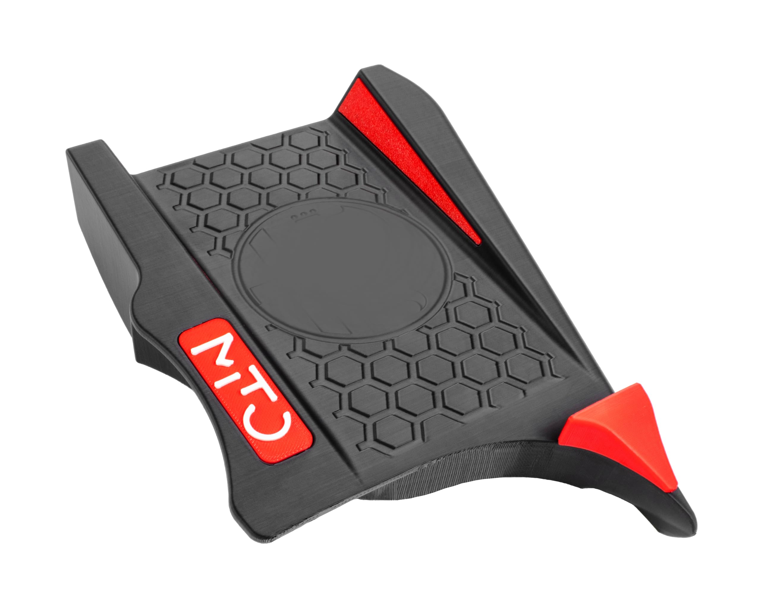 Ricreo Mobile Phone Holder for Alfa Romeo Mito Compatible Over Bottle Holder for Smartphone Compartment Universal (Red)