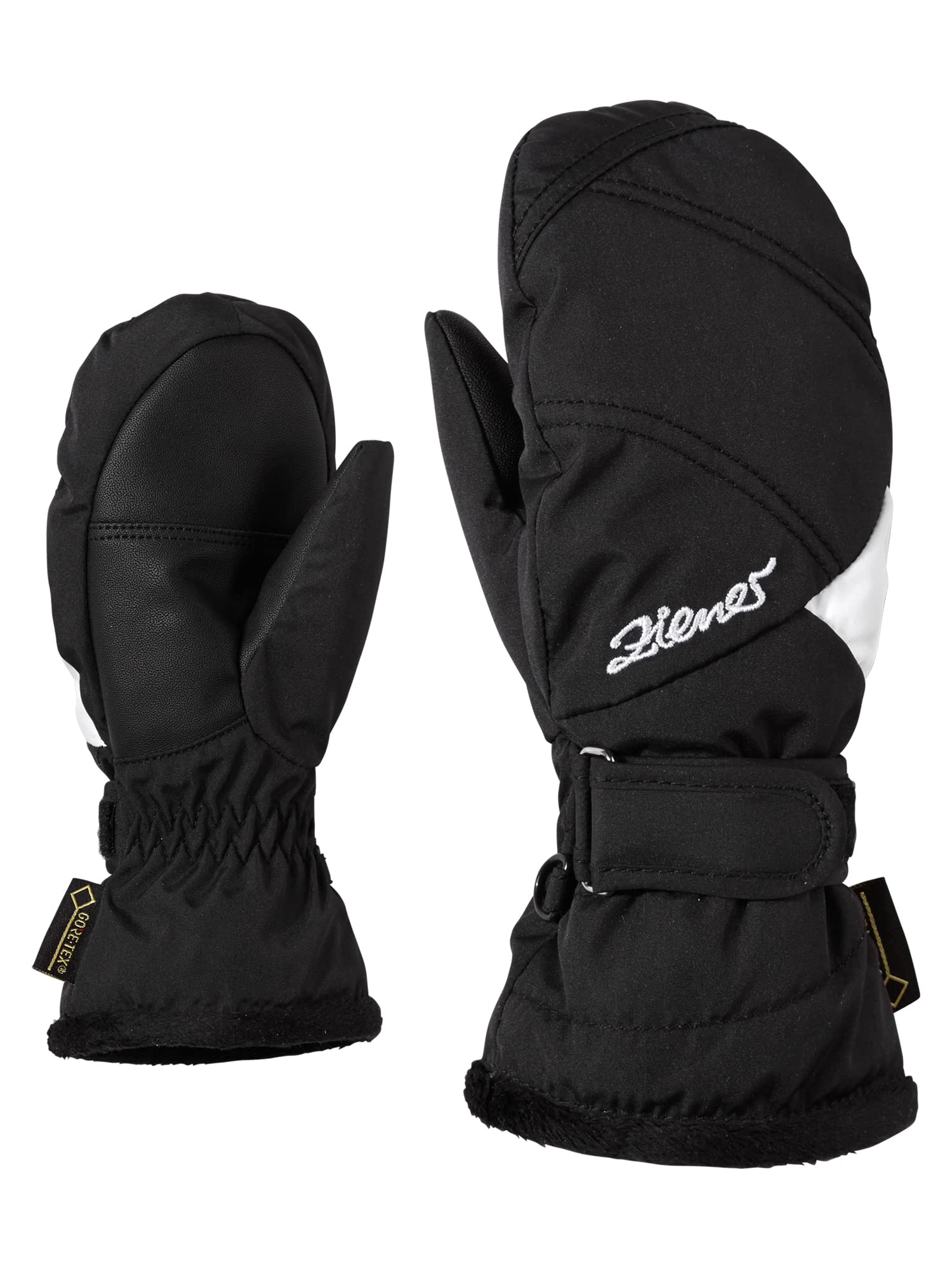 Ziener Men's Lia GTX (R) Children's Gloves Girls Gloves Ski Gloves Black, 7,5