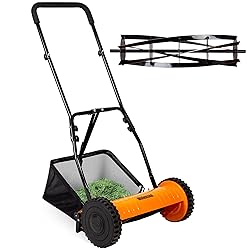 Walensee 16-Inch 5-Blade Push Reel Lawn