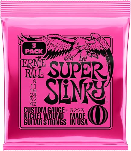 Ernie Ball Super Slinky Nickel Wound Sets