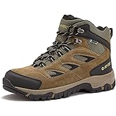 HI-TEC Yosemite WP Mid Waterproof Hiking Boots for Men, Lightweight Breathable Outdoor Trekking Shoes