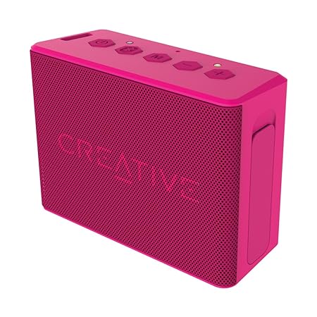 Creative MUVO 2c - Leistungsstarker, kompakter, wetterfester Wireless Bluetooth Lautsprecher (für Apple iOS/Android Smartphon