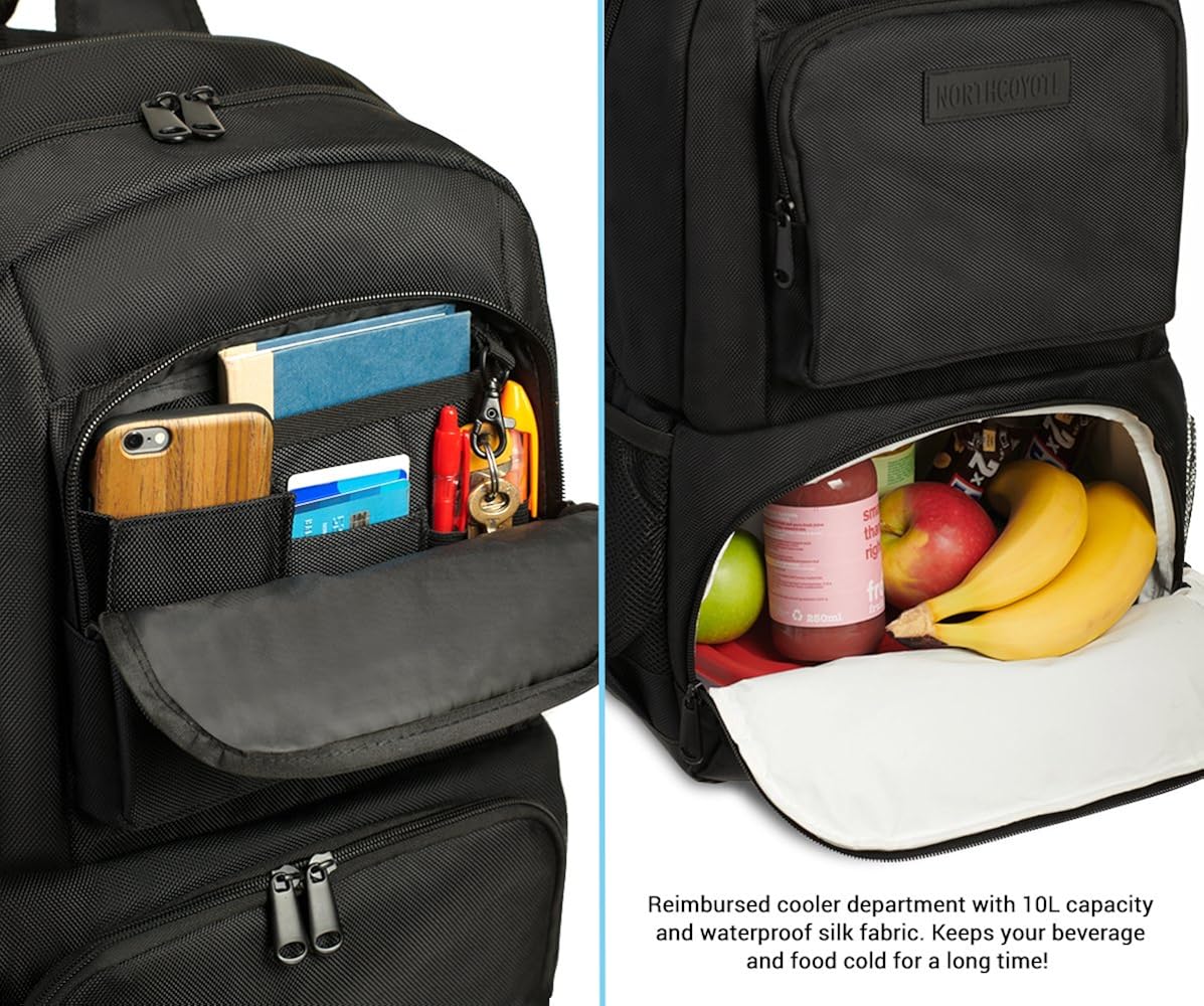 north coyote hiking backpack cooler bag